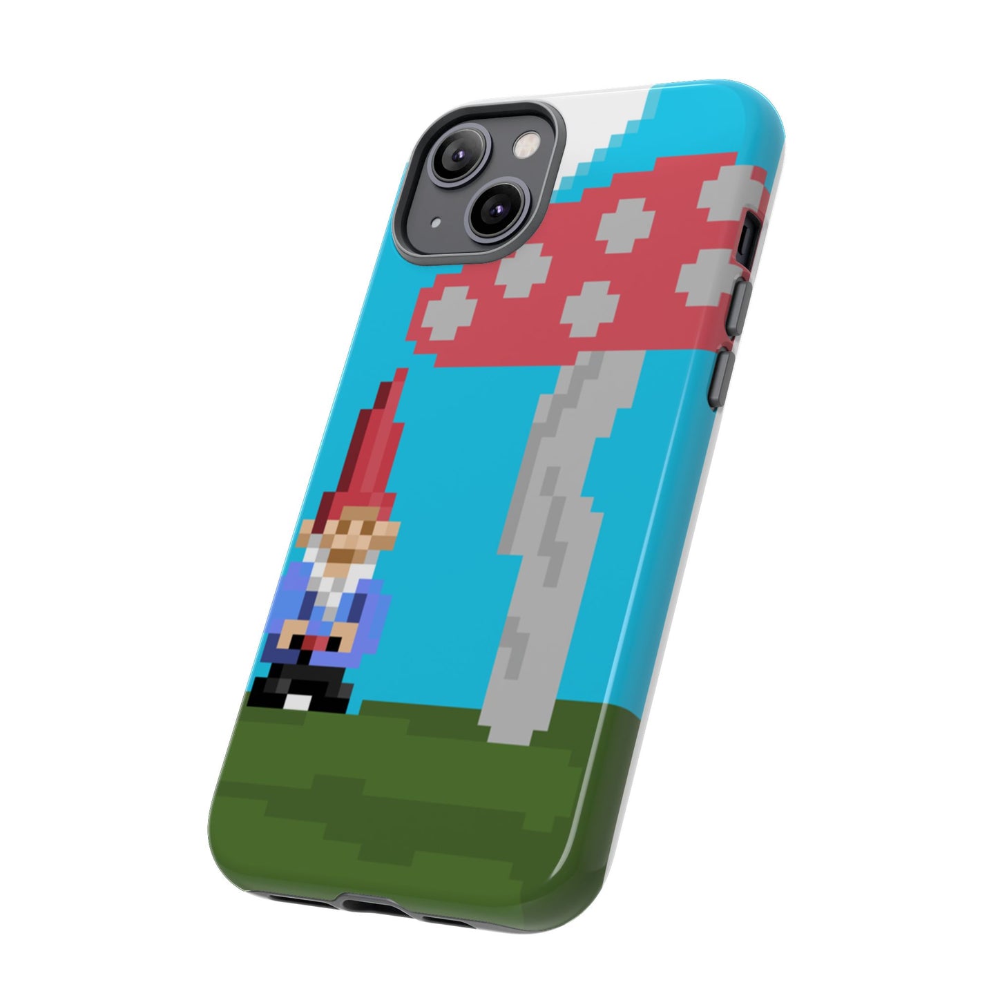 Cute Mushroom Gnome Tough Phone Case