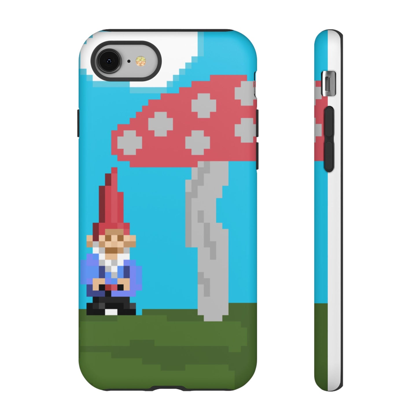 Cute Mushroom Gnome Tough Phone Case