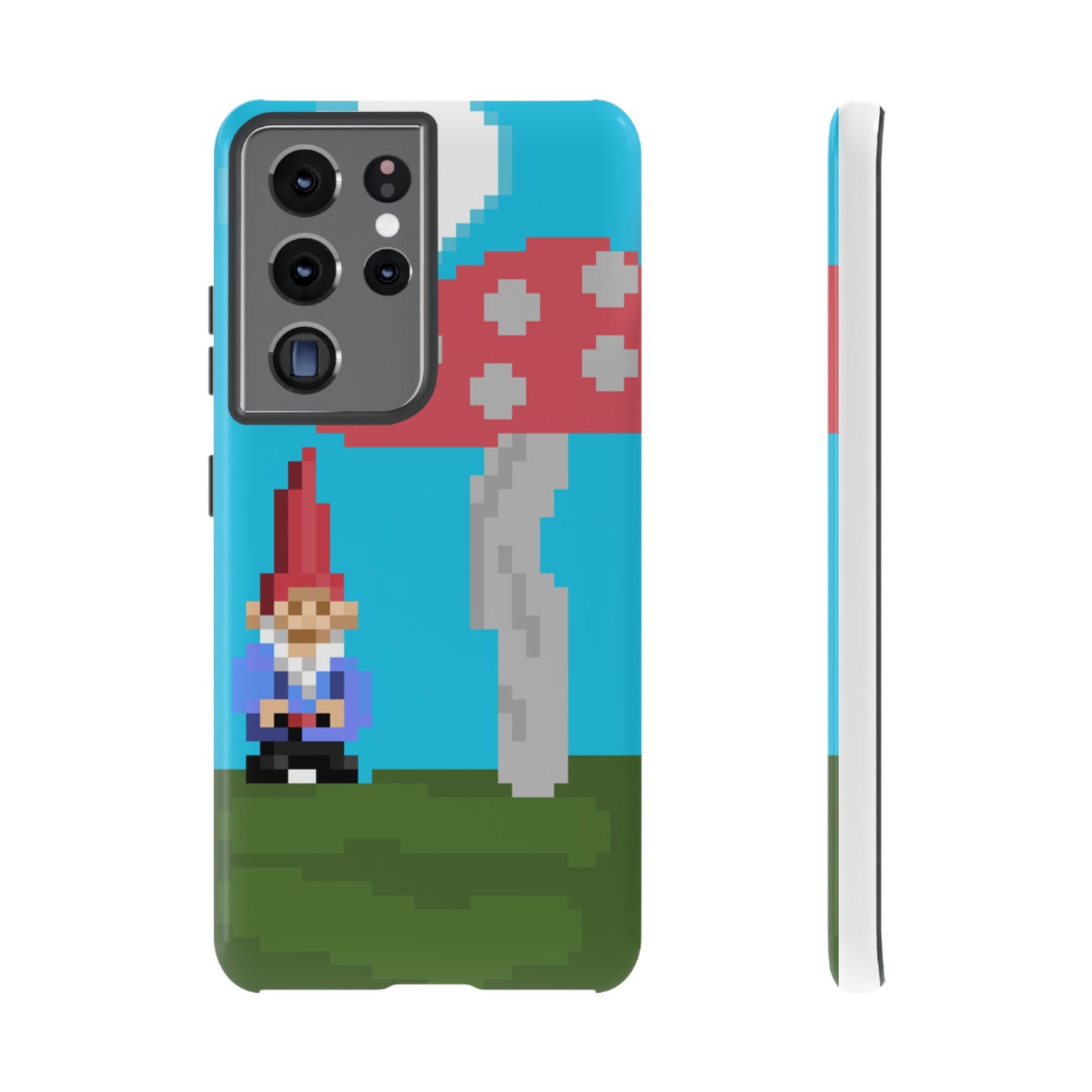 Cute Mushroom Gnome Tough Phone Case