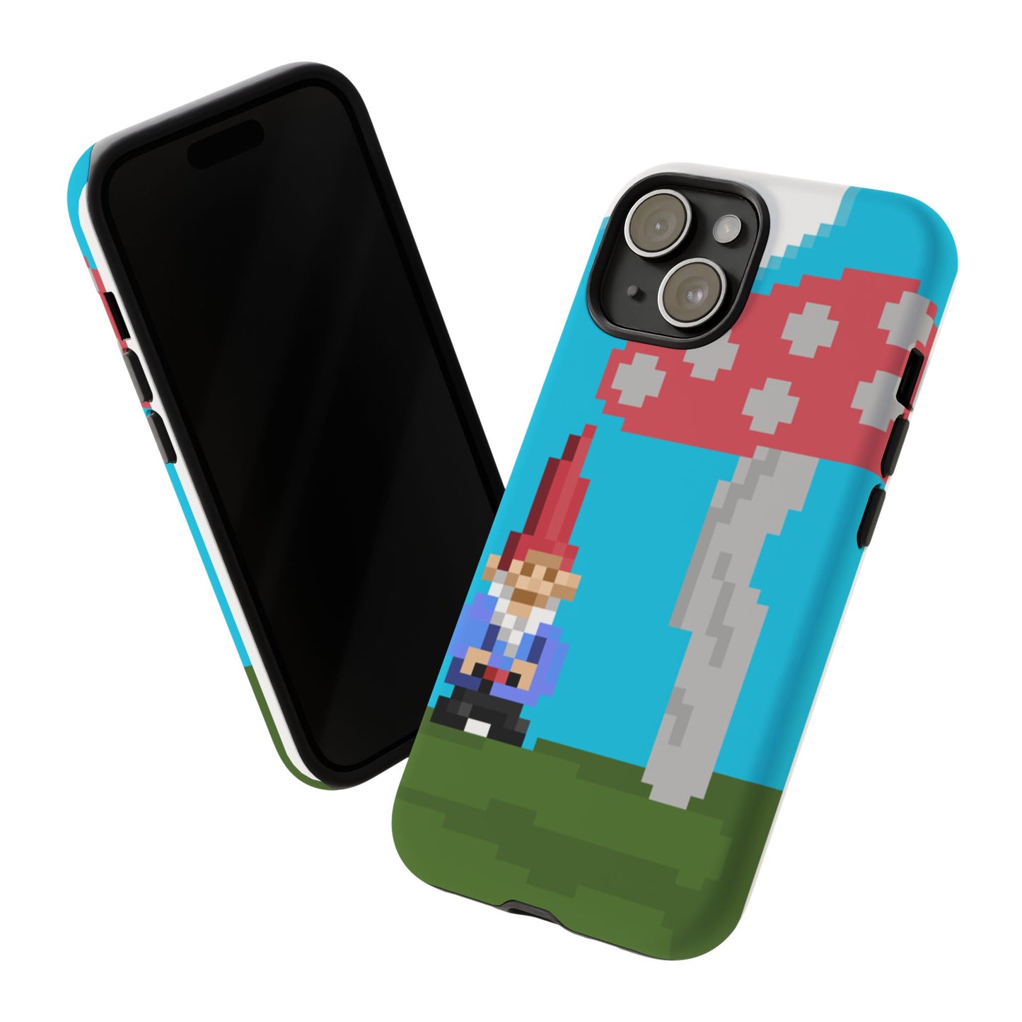 Cute Mushroom Gnome Tough Phone Case