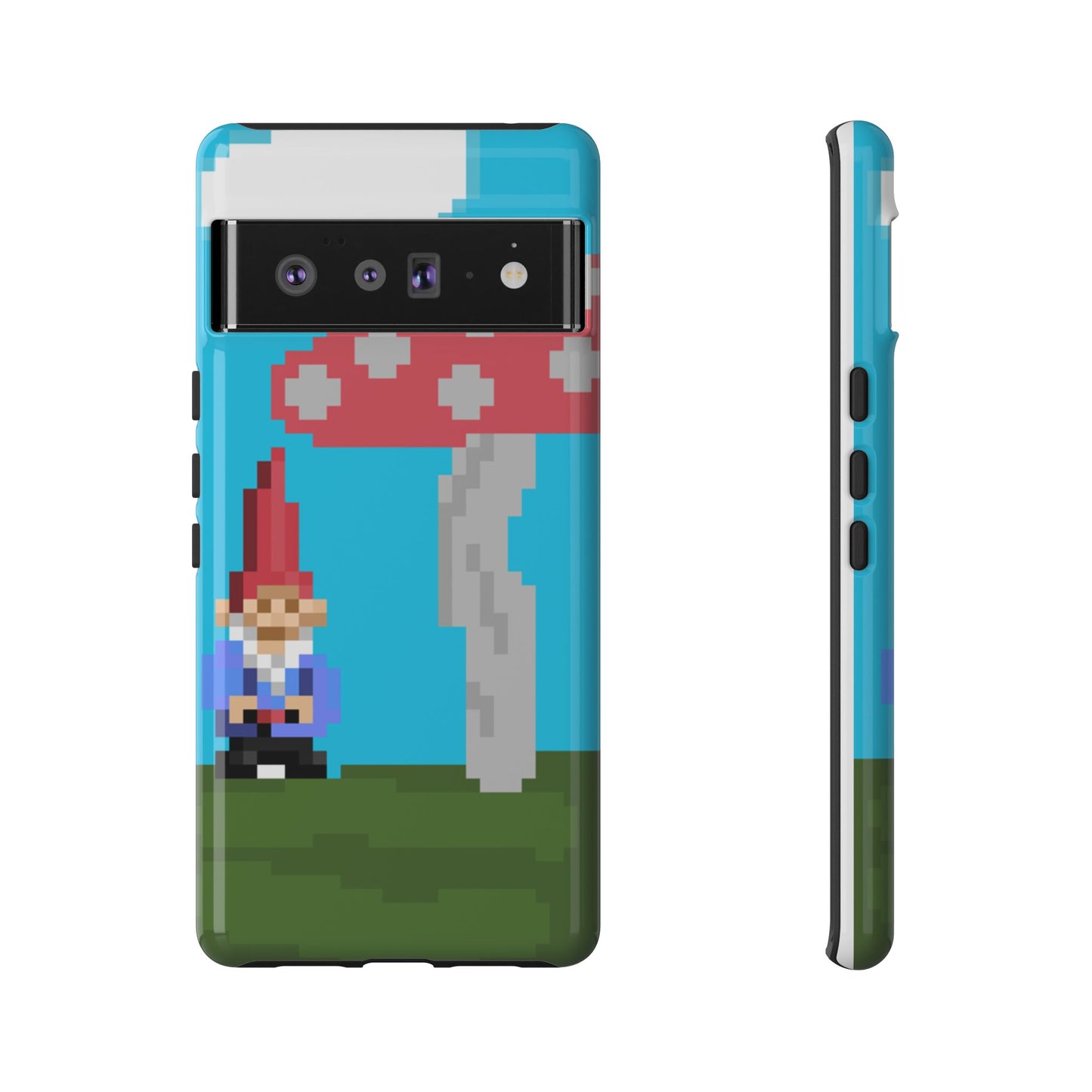 Cute Mushroom Gnome Tough Phone Case