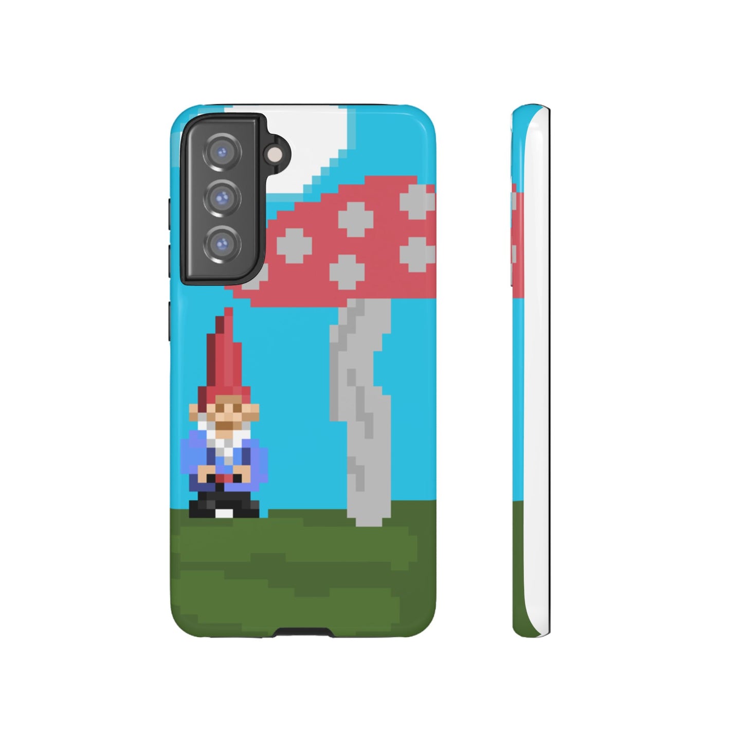 Cute Mushroom Gnome Tough Phone Case